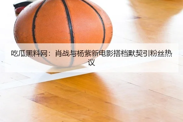 吃瓜黑料网：肖战与杨紫新电影搭档默契引粉丝热议